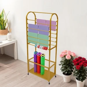 Double-Sided Ribbon Display Rack Multifunctional Flower Wrapping Paper Stand NEW - Picture 1 of 13