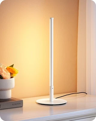EDISHINE Dimmable LED Table Lamp,3 Color Temp,Touch Control,Modern Bedside Light - Image 1 of 4
