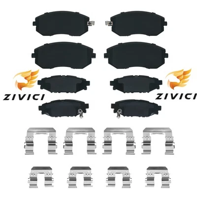 前后陶瓷刹车片适用于 SUBARU OUTBACK FORESTER IMPREZA — 第 1/4 张图片