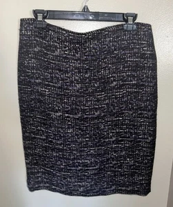 NEU Ann Taylor Damengröße 8 gewebter gerader Bleistiftrock mehrfarbig - Bild 1 von 2