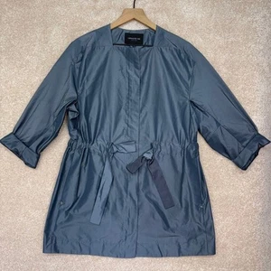 Lafayette 148 NY Jacket Womens Size Medium Blue Stephania Lightweight NEW - Picture 1 of 8