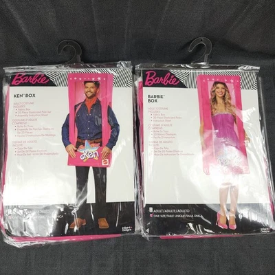 Barbie y Ken Película Caja Mattel Muñeca Parejas Halloween Disfraz Set Adulto Foto 1 de 4