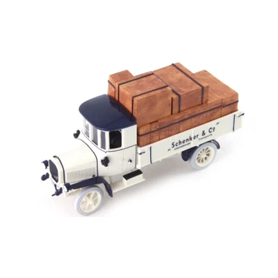 DAIMLER MARIENFELDE DR 4-5 DZ "SCHENKER" WITH LOADING 1917 1:43 Autocult Camion  - Immagine 1 di 3