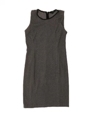 Vestido vaina Ralph Lauren para mujer sin mangas Reino Unido 10 pequeño gris espiga AV08 Foto 1 de 3