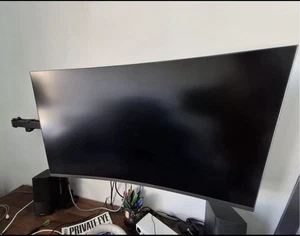 Samsung C32JG52QQU 32" WQHD 144Hz Curved Gaming Monitor - Picture 1 of 7