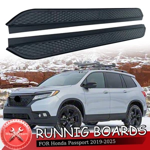 2PCS Fixed Running Boards Fits for Honda Passport 2019-2025 Side Steps Nerf bar - Picture 1 of 10