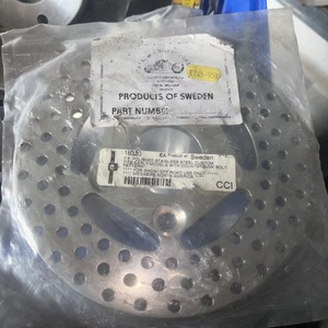 7.5 Polished Stainless Custom Brake Disc Calles Chopperdelar Harley Rear Unused - Picture 1 of 12