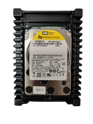 WD VelociRaptor 600GB 10K 10000rpm 32MB 2.5" - 3.5" HDD with IcePack WD6000HLHX - Image 1 of 4