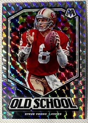 2020 Panini Mosaic - Old School Mosaic #OS5 Steve Young - Image 1 of 2