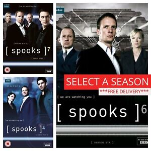 Spooks DVD Series 1 2 3 4 5 6 7 8 9 10 - Pick a Box Set - Season Collection