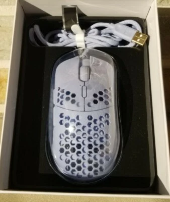 HK Gaming Mira-M Ultra Lightweight Honeycomb Shell Mouse 63g Blue Serenity  - Image 1 of 3