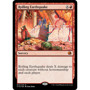 Rolling Earthquake (foil) From the Vault: Annihilation  (M/NM) -  MTG