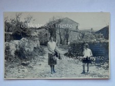 TRIESTE Monte LANARO 1930 Sgonico Slovenia vecchia cartolina foto