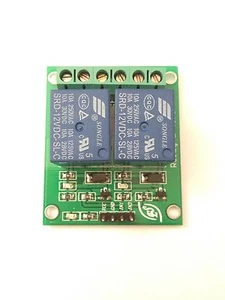 5 V Dual Channel Relay Module With Optocoupler for Arduino PIC ARM DSP AVR - Picture 1 of 3