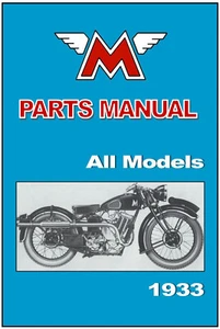 MATCHLESS Parts Manual All Models 1933 Replacement Spares Catalog List - Picture 1 of 6