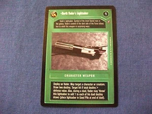 Star Wars CCG Estrella de la Muerte II Sable de Luz de Darth Vader - Imagen 1 de 1