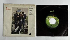 The Beatles Ballad of John and Yoko/Old Brown Shoe Apple 45 Pic Sleeve 2531 7” - Picture 1 of 4