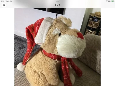 Christmas Xmas Dog Singing Deck The Halls - Image 1 of 4