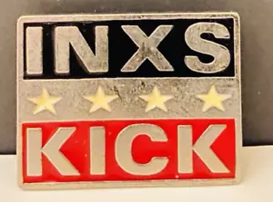 Distintivo spilla INXS Kick vintage anni 80 - spedizione gratuita - Foto 1 di 4