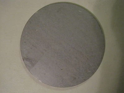 SYNERGY STEEL DESIGNS 3/16" Round Steel Plate, Disc, 9" Diameter, Circle, A36 Material, 7ga