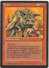 Orgg Fallen Empires Near Mint MTG Magic DNA GAMES