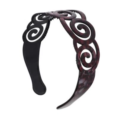 Diadema ancha remolino rizado de 2 pulgadas para mujeres y niñas (accesorios de motivo) Foto 1 de 4