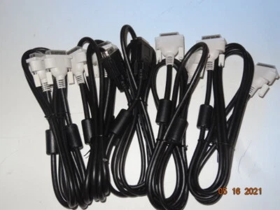 New  5 DVI CABLE HOTRON SINGLE LINK CABLE E246588 AWM STYLE 20276 30V VW-1  - Image 1 of 3