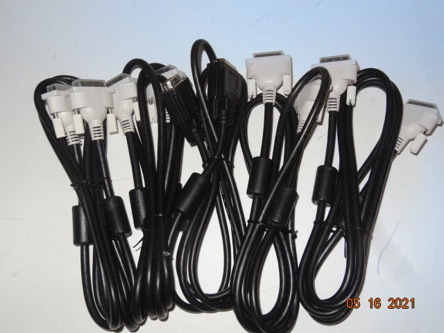 New  5 DVI CABLE HOTRON SINGLE LINK CABLE E246588 AWM STYLE 20276 30V VW-1  - Image 1 of 3