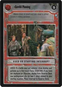 Planificación cuidadosa (Endor) | Descifrar Star Wars CCG | Casi nuevo/LP - Imagen 1 de 1