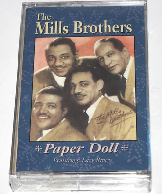 The Mills Brothers - Paper Doll Feat Lazy River (Cassette Tape 1993) NEW SEALED - Image 1 of 4
