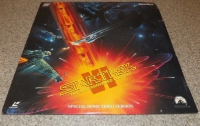 STAR TREK THE UNDISCOVERED COUNTRY   LASER DISC ~ STEREO EXTEND PLAY   1 DISC) - Image 1 of 2