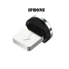 3 in 1 Magnetic LED Charging USB Cable Charger 2.4A Phone Type-C Micro USB IOS