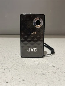 JVC Picsio GC-FM1 HD Mini Camera 8.0MP 4x Digital Zoom Black - Bild 1 von 6