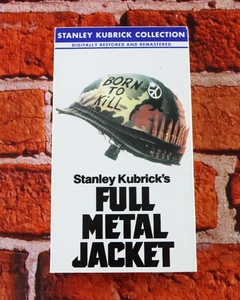 Full Metal Jacket Stanley Kubrick VHS Tape - Picture 1 of 8