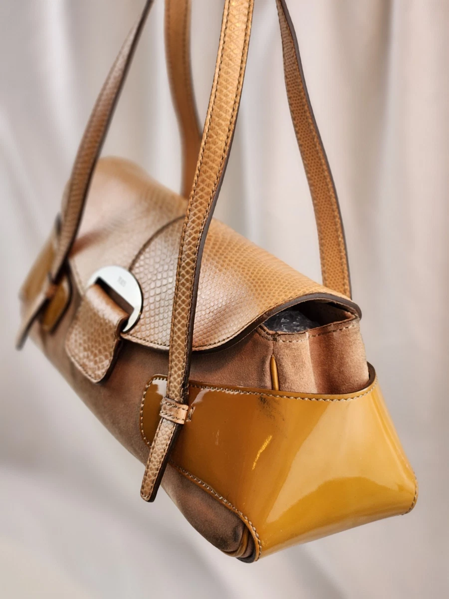 Tod's Suede Exterior Bags & Handbags for Women for sale | eBay