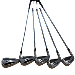Nike Sling Shot Iron Set 5-9 True Temper Speed Step Shafts Left Handed Nice Grip - Picture 1 of 13