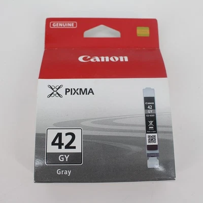 Canon Pixma CLI-42GY Gray Ink Cartridge - New SEALED For Pixma Pro-100 Pro-100S - Image 1 of 4