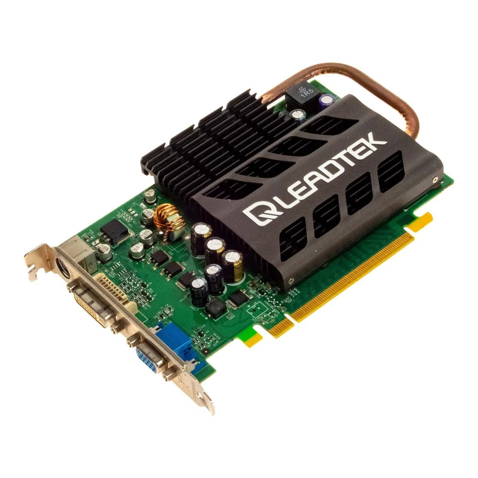 Graphic Card Leadtek Nvidia Geforce 7600 GS Winfast Px7600 GS Tdh 256MB Pcie x16 - Image 1 of 3