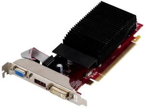 Graphic Card Manli AMD Radeon HD 5450 512MB F5450P-D2-241-HS Pcie x16 - Picture 1 of 2