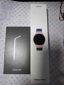 SAMSUNG Galaxy S25 5G 16,91cm 6,7Zoll 12GB 256GB Navy + Samsung Watch7 - Bild 1 von 6