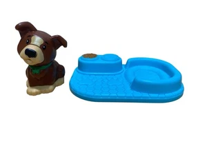FISHER PRICE Little People Big Helpers Replacement Dog & Bed Food & Water Bowl - Picture 1 of 2