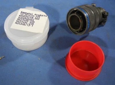 BENDIX LJT06RE-13-35PC (386) CONNECTOR w/CONTACT SET NEW OLD STOCK NOS - Image 1 of 4