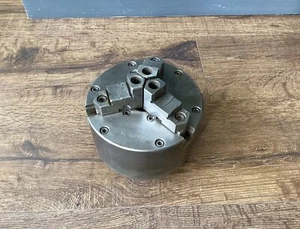 BUCK 6" 3-JAW ADJUST-TRU 2063-RD LATHE CHUCK METAL LATHE Buck C201 backplate - Picture 1 of 13