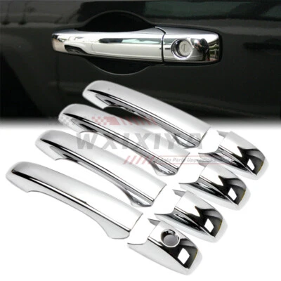 Cubierta exterior de manija de puerta cromada para Chrysler Sebring Sedán 07-10 moldura Foto 1 de 4