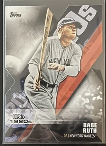 Babe Ruth 2020 Topps Decade of Dominance Insert #DOD1 New York Yankees - Picture 1 of 2