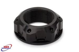TUERCA DE VÁSTAGO DE DIRECCIÓN AS3 para SUZUKI GSX 1300 R HAYABUSA 99-07 12-18 BK B-KING - Imagen 1 de 1