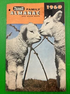 Rexall Family Almanac And Moon Book 1960 Ellwood City PA + Horoscopes - Picture 1 of 3