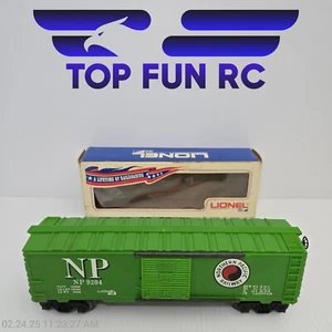 Lionel 9204 O Box Car Northern Pacific NP #9204 con original Caja - Imagen 1 de 6