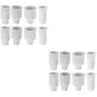  16 Pcs Shaped Flowerpot Mold Silicone Craft Mold Craft Making Silicone Mold
