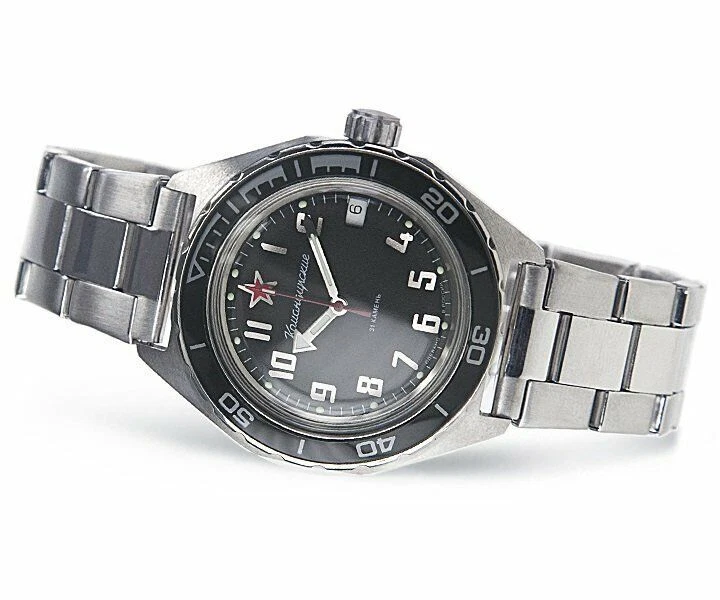Vostok Men's Black Watch - 650537